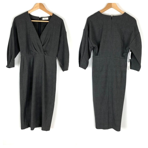 NWT Babaton Kurt Plaid Dress | 6 - Picture 2 of 10